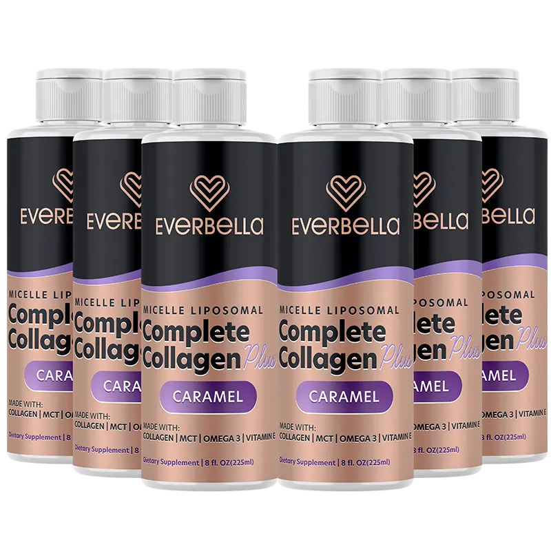 EverBella Complete Collagen Plus 6 bottle best value pack